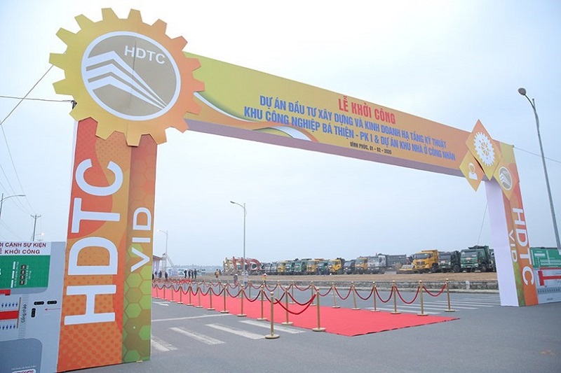 Khu công nghiệp HDTC Bá Thiện - Vĩnh Phúc thu hút nhà đầu tư